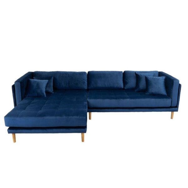 Cali venstrevendt chaiselong sofa, Velour