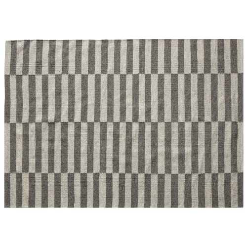 Living & more gulvtæppe - Tulum - Mørk grå