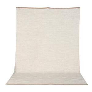 VENTURE DESIGN Jaipur gulvtæppe - beige uld og bomuld (170x240)