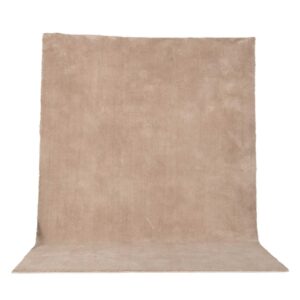 VENTURE DESIGN Undra gulvtæppe - beige polyester og bomuld (250x350)