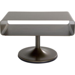 KARE DESIGN Lounge M TV Turner Bronze TV-bord, m. hylde - bronze stål (70x42)