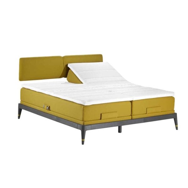 Ecobed Elevation 180x200 cm Mustard Yellow - 100% Genanvendelig seng, Ecobed, new